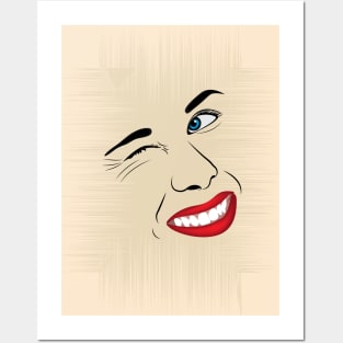 Face art Posters and Art